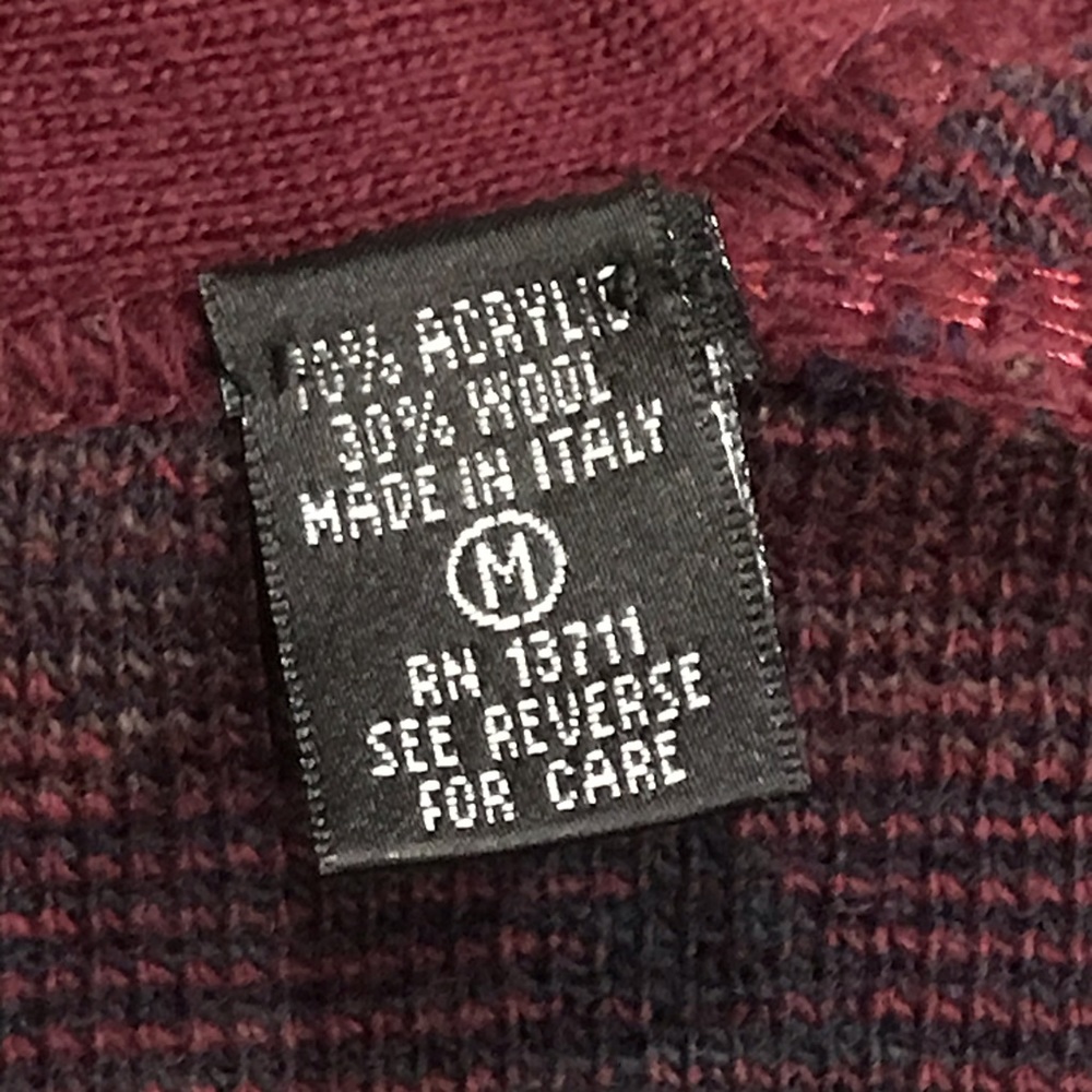 EUC Brandini Wool Blend Button-front Sweater Vest - M - Picture 7 of 7